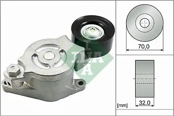Βραχίονας σύσφιγξης MAZDA 3 2009 - 2014 ( BL ) INA 534 0538 10