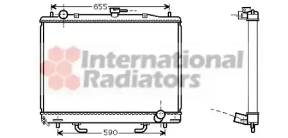 Ψυγείο Νερού MITSUBISHI PAJERO SUV/ ΕΚΤΟΣ ΔΡΟΜΟΥ/ 3dr 2007 - 2012 3.2 4WD  ( 4M41  ) (192 hp ) Πετρέλαιο #554006310