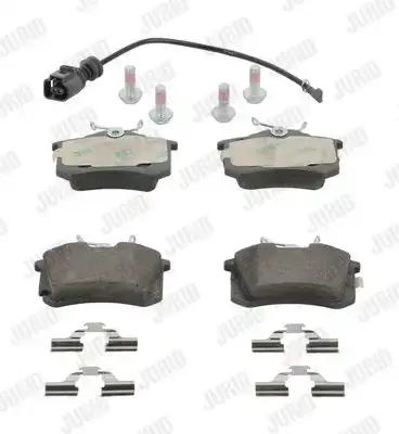 Τακάκια Σετ VW LUPO 1998 - 2005 ( 6X1 - 6E1 ) JURID 573112J