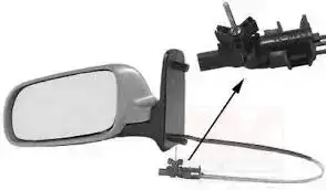 Καθρέπτης Μηχανικός VW SHARAN MPV / ΠΟΛΥΜΟΡΦΙΚΑ / 5dr 1995 - 2000 ( 7M ) 1.8 T 20V  ( AJH,AWC  ) (150 hp ) Βενζίνη #042207482