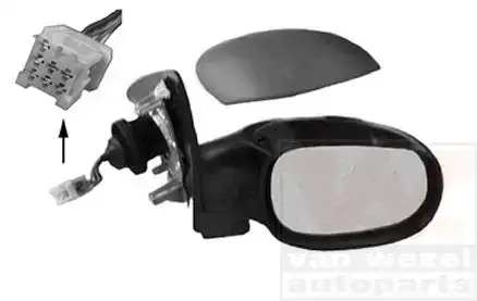Καθρέπτης Ηλεκτρικός PEUGEOT 206 Hatchback / 3dr 2009 - ( PLUS ) 1.1  ( HFX (TU1A),HFX (TU1JP),TU1AE5  ) (60 hp ) Βενζίνη #628007583