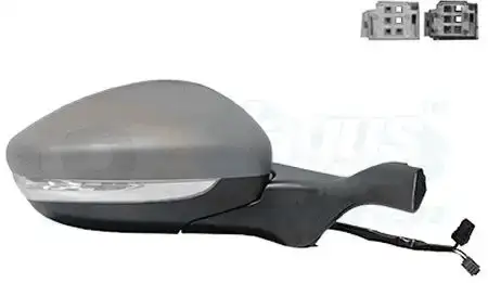 Καθρέπτης Ηλεκτρικός PEUGEOT 208 Hatchback / 5dr 2012 - 2015 1.0  ( ZMZ (EB0)  ) (68 hp ) Βενζίνη #629007483