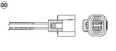 Αισθητήρες Λ (λάμδα) HYUNDAI ACCENT 2003 - 2005 ( CG ) ( LC2 ) NGK 6407