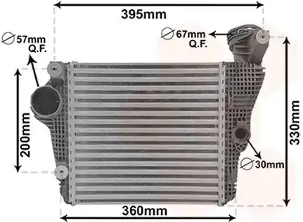 Ψυγείο Intercooler PORSCHE …