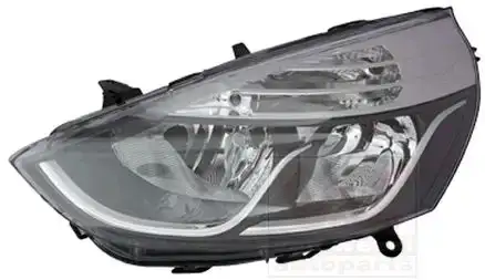 Φανάρι Εμπρός RENAULT CLIO Hatchback / 5dr 2013 - 2016 0.9 TCe 75  ( H4B 408  ) (76 hp ) Βενζίνη #670005139