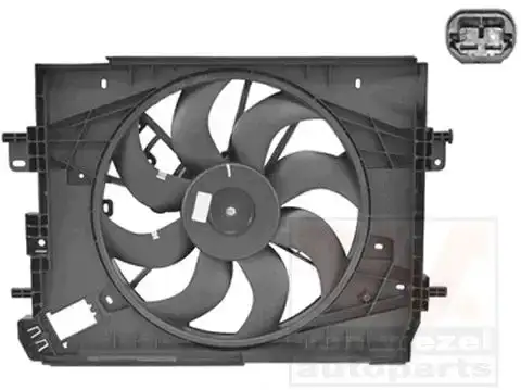 Βεντιλατέρ Νερού RENAULT CLIO Hatchback / 5dr 2013 - 2016 0.9 TCe 75  ( H4B 408  ) (76 hp ) Βενζίνη #670006440