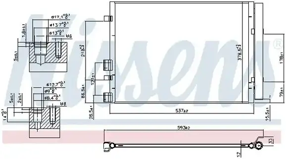 Ψυγείο A/C (Εξωτερικό) HYUNDAI i20 Hatchback / 3dr 2012 - 2015 1.1 CRDi  ( D3FA  ) (75 hp ) Πετρέλαιο #366006410