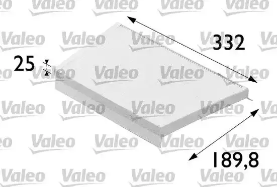 Φίλτρο αέρα εσωτερικού χώρου MERCEDES C CLASS 2000 - 2003 ( W203 ) VALEO 698700