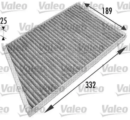 Φίλτρο αέρα εσωτερικού χώρου MERCEDES C CLASS 2000 - 2003 ( W203 ) VALEO 698743
