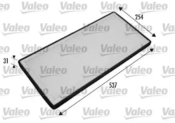Φίλτρο αέρα εσωτερικού χώρου BMW X5 2000 - 2004 ( Ε53 ) VALEO 698775