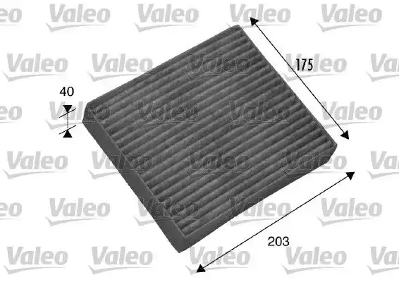 Φίλτρο αέρα εσωτερικού χώρου MITSUBISHI COLT 2005 - 2008 ( CZ ) VALEO 698802