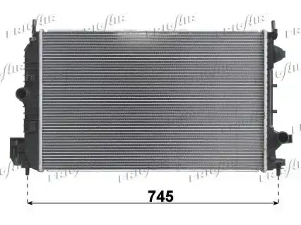 Ψυγείο Νερού SAAB 9-3 S/Wagon / 5dr 2006 - 2008 ( YS3F ) 1.9 TiD  ( Z 19 DT  ) (120 hp ) Πετρέλαιο #701206320