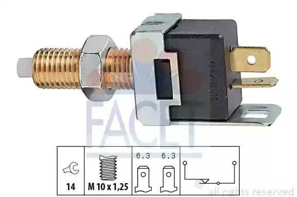 Ηλεκτρονικό σύστημα κινητήρα MITSUBISHI LANCER 2008 - ( CX/CY ) FACET 7