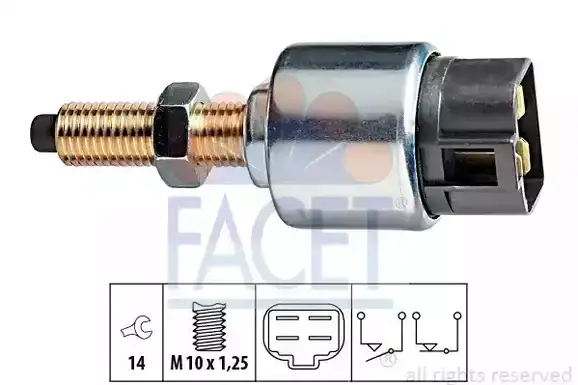 Διακόπτης Φλάς-Φώτων MITSUBISHI CARISMA 1996 - 1999 ( DA ) FACET 7