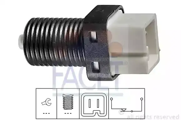 Διακόπτης Φλάς-Φώτων PEUGEOT 406 1996 - 1999 ( 8B ) FACET 7