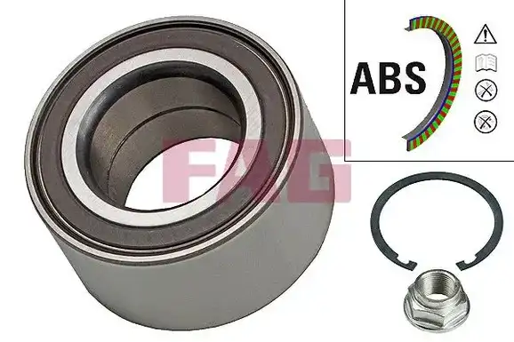Ρουλεμάν τροχών MAZDA 2 2007 - 2010 ( DE ) FAG 713 6157 30