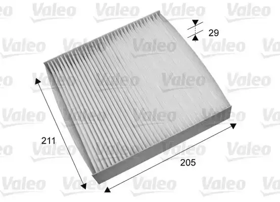 Φίλτρο αέρα εσωτερικού χώρου HONDA JAZZ 2008 - 2011 ( GE ) VALEO 715692