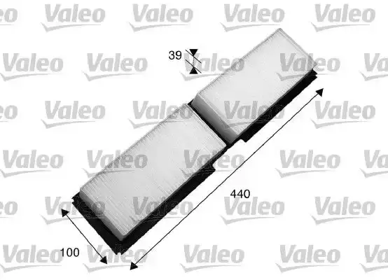 Φίλτρο αέρα εσωτερικού χώρου VW POLO 1982 - 1990 ( 86C - 80 ) VALEO 716033