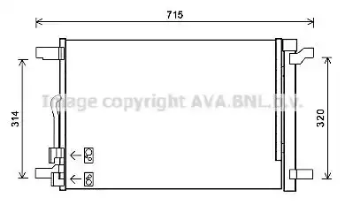 Ψυγείο A/C (Εξωτερικό) SKODA OCTAVIA Hatchback / 5dr 2013 - 2016 ( 6 ) 1.0 TSI  ( CHZD,DKRA  ) (115 hp ) Βενζίνη #751006400
