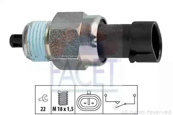 Διακόπτης Φλάς-Φώτων FORD KA 2008 - 2016 ( RU8 ) FACET 7.6142