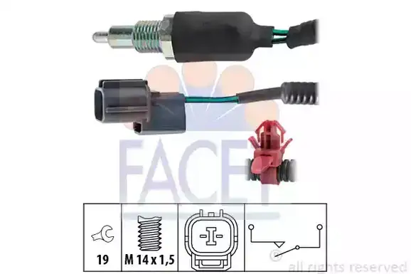 Διακόπτης Φλάς-Φώτων HONDA ACCORD 1998 - 2002 ( CG / H / K / L ) FACET 7.6174