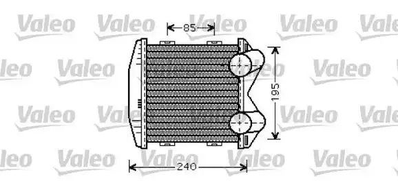 Ψυγείο Intercooler SMART FORTWO 2004 - 2007 ( 450 ) VALEO 817931