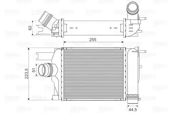 Ψυγείο Intercooler DACIA …