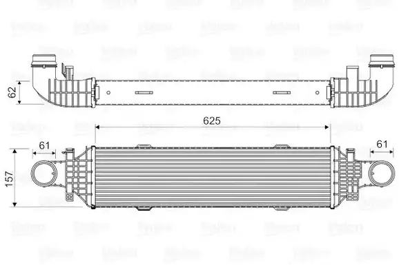 Ψυγείο Intercooler MERCEDES …