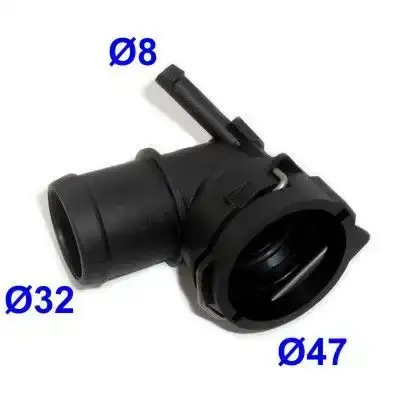 Συνδετική φλαντζα Ψυκτικού Υγρού VW GOLF 2004 - 2008 ( Mk5 ) HOFFER 8193509