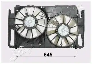 Βεντιλατέρ Νερού TOYOTA RAV-4 SUV/ ΕΚΤΟΣ ΔΡΟΜΟΥ/ 5dr 2010 - 2012 ( XA30 ) 2.0 (ZSA35_)  ( 3ZR-FAE  ) (158 hp ) Βενζίνη #832006440