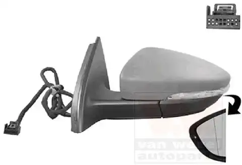 Καθρέπτης Ηλεκτρικός VW PASSAT S/Wagon / 5dr 2011 - 2015 1.4 TSI  ( CAXA  ) (122 hp ) Βενζίνη #884007404