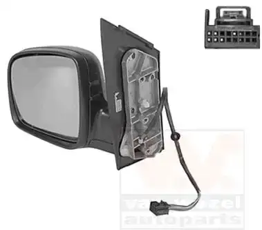 Καθρέπτης Ηλεκτρικός VW CADDY Mini Van 2010 - 2015 1.2 TSI  ( CBZA  ) (86 hp ) Βενζίνη #887007582
