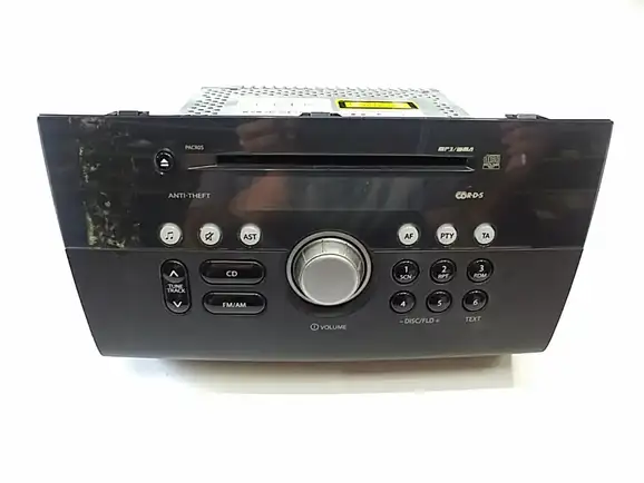 Ράδιο CD SUZUKI SWIFT Hatchback / 3dr 2006 - 2008 ( RS ) 1.2  ( K12B  ) (90 hp ) Βενζίνη #39101-62J2