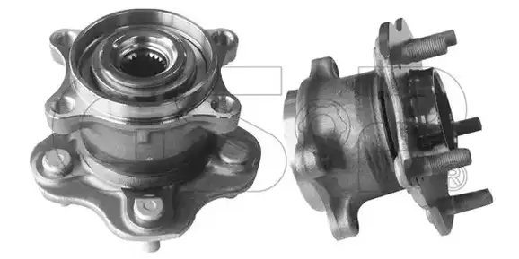 Ρουλεμάν τροχών NISSAN QASHQAI 2007 - 2010 ( J10 )( JJ10 ) GSP 9325019