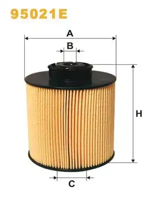 Φίλτρο καυσίμων NISSAN SUNNY 1987 - 1989 ( N13 ) WIX FILTERS 95021E
