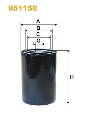 Φίλτρο καυσίμων NISSAN SUNNY 1987 - 1989 ( N13 ) WIX FILTERS 95115