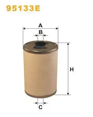 Φίλτρο καυσίμων NISSAN PRIMERA 1990 - 1993 ( P10 ) WIX FILTERS 95133E