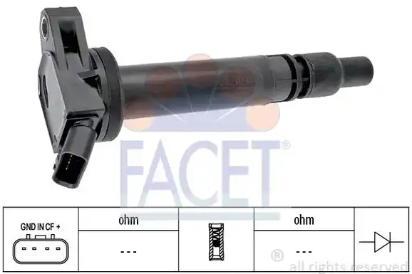 Πολλαπλασιαστής TOYOTA IQ 2009 - 2016 ( AJ1 ) FACET 9.6437