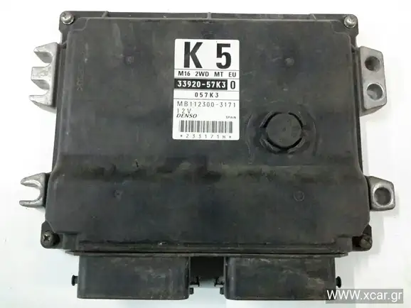 Εγκέφαλος Κινητήρα SUZUKI SWIFT Hatchback / 3dr 2006 - 2008 ( RS ) 1.6 (RS 416)  ( M16A  ) (125 hp ) Βενζίνη #3392057K30