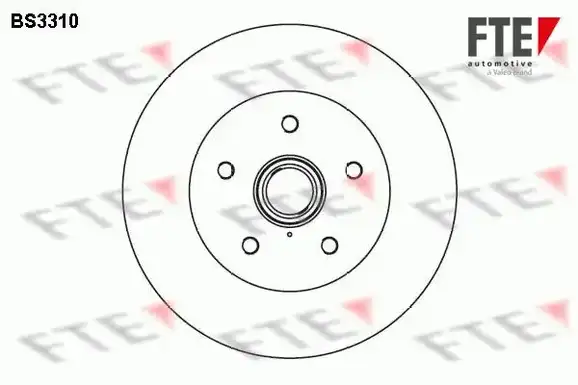 Δισκόπλακες VW TRANSPORTER 1979 - 1991 ( T3 ) FTE 0
