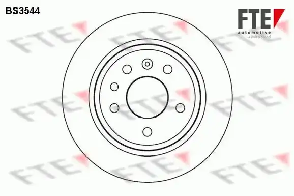 Δισκόπλακες OPEL OMEGA 1988 - 1991 ( A ) FTE BS3544