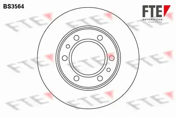 Δισκόπλακες TOYOTA HILUX 1984 - 1989 ( RN 55/YN 56 ) FTE 0
