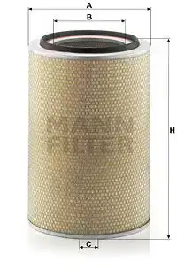 Φίλτρο αέρα MANN-FILTER C 33 1840