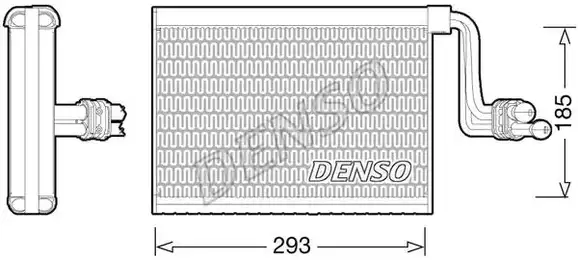 Ψυγείο A/C (Εσωτερικό) Εξατμιστής BMW 3 Series 2005 - 2011 ( E90/1/2/3 ) DENSO DEV05002