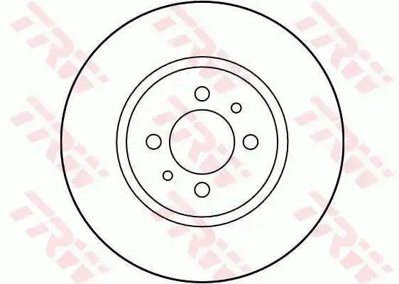 Δισκόπλακες FIAT CROMA 1985 - 1990 ( 154 ) TRW DF1743