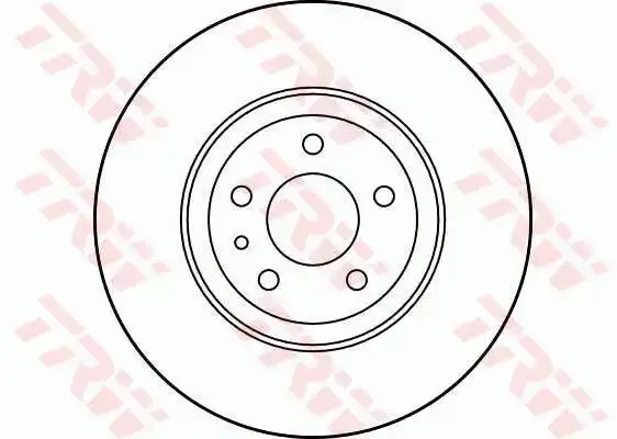 Δισκόπλακες FIAT CROMA 1985 - 1990 ( 154 ) TRW DF1749