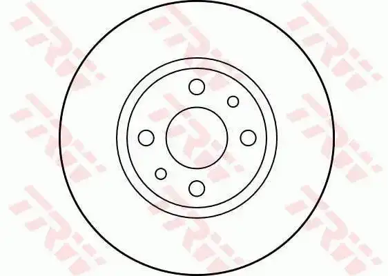 Δισκόπλακες FIAT BRAVO 2007 - 2011 TRW DF1790