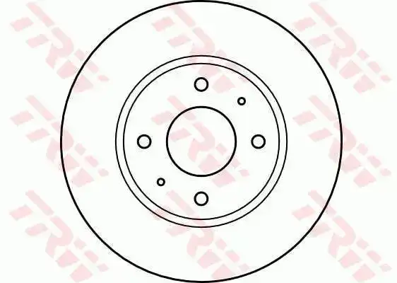 Δισκόπλακες MITSUBISHI CARISMA 1996 - 1999 ( DA ) TRW DF4054