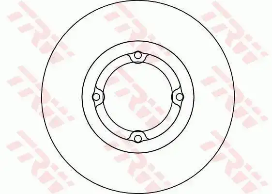 Δισκόπλακες CHEVROLET-DAEWOO MATIZ 2001 - 2005 ( M150 ) TRW DF4123