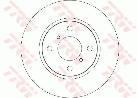 Δισκόπλακες OPEL AGILA 2003 - 2007 TRW DF4131